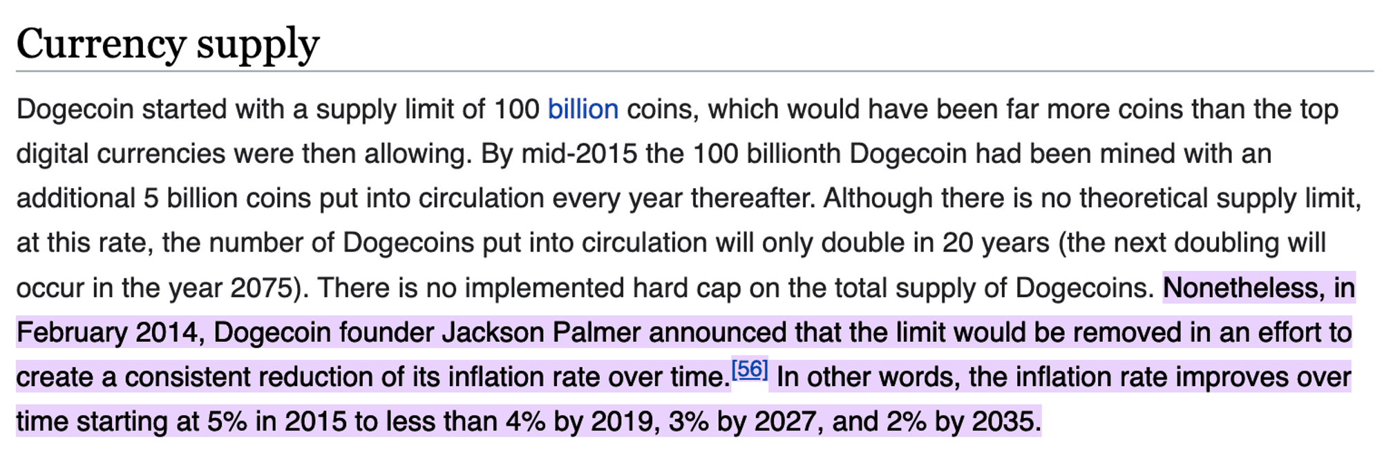 DogeCoin price